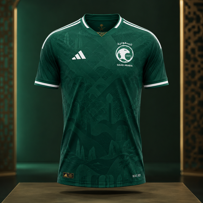 Maillot Arabie Saoudite — Domicile & Extérieur | CDM 2026
