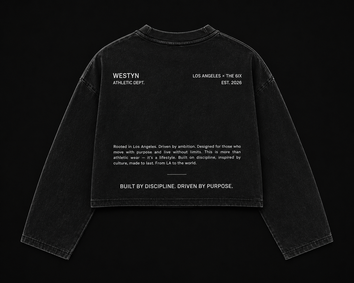 WESTYN Cropped Long Sleeve X SIGNATURE